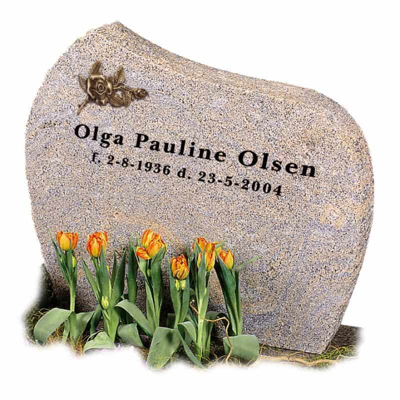 Natur- og fjellsteiner – TINDE GRAVSTEIN